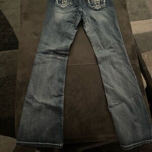 Grace Women's Flare Jeans in Blue